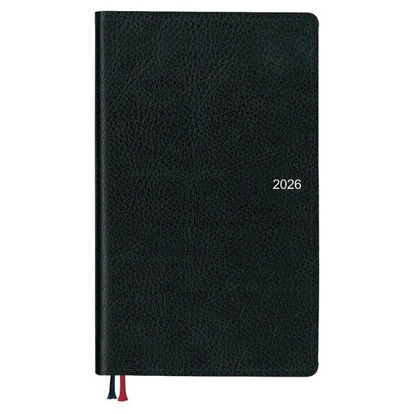 アポイント 2026 アポイント 1W+横罫 ブラック◆ 手帳 ブラック E1642 1冊