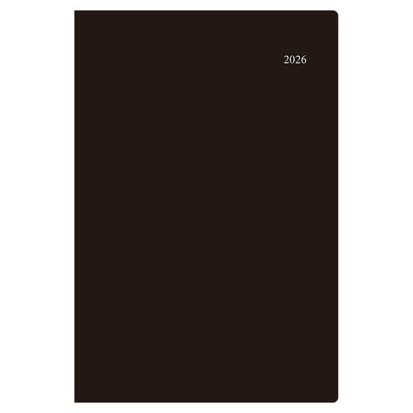 アポイント 2026 アポイント マンスリー+チャート A5対応 ブラック A5 ブラック E1681 1冊