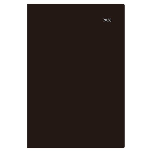 2026 アポイント マンスリー+チャート B5対応 ブラック