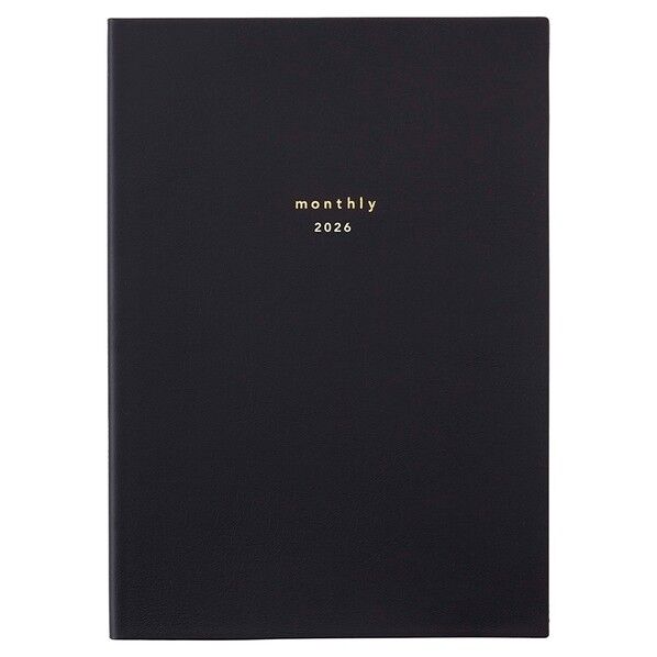 2026 isshoni.仕事まとめ マンスリー A5 BK