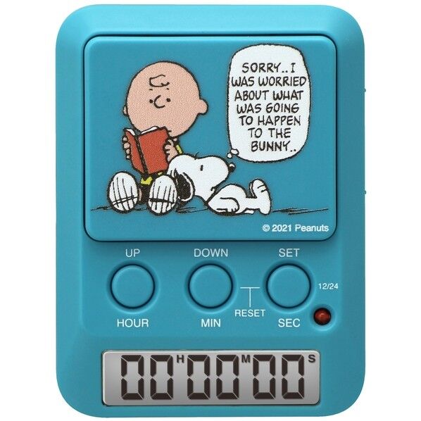 PEANUTSラーニングタイマー ブルー
