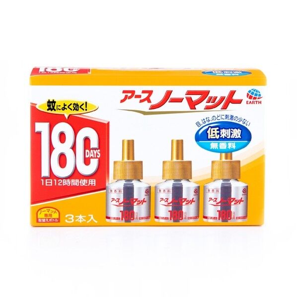ノーマット取替ボトル180日無香料3本入
