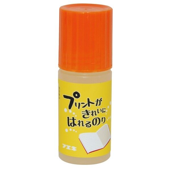 プリントがきれいにはれるのり