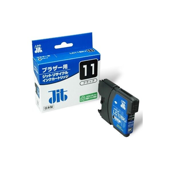 ブラザー brother LC11BK対応ジットリサイクルインクカートリッジ ブラック JIT-B11B 1個