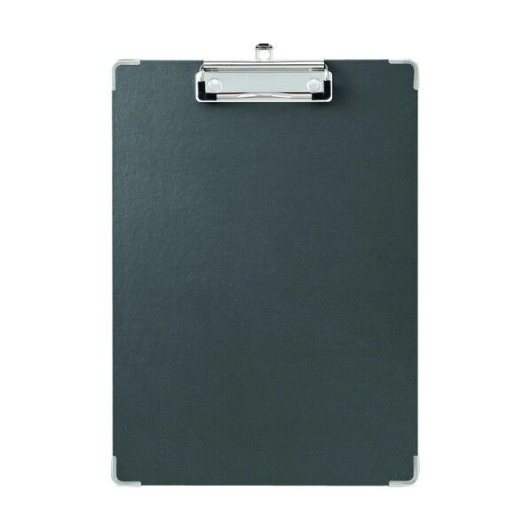 用箋挟み A4ヨコ 短辺とじ 収納約30枚 黒 8305 1個