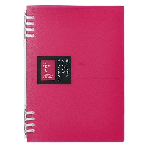 リングノ-ト テフレ-ヌ A5 ピンク 9854TTE-P 1個