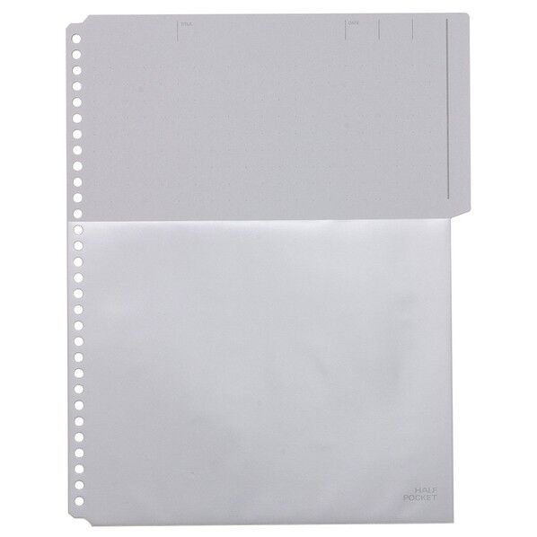 カラーベースハーフポケット