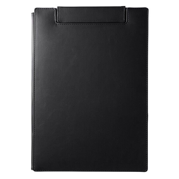 レザフェスU クリップボード（カバー付） 黒 1932LU-BK 1冊