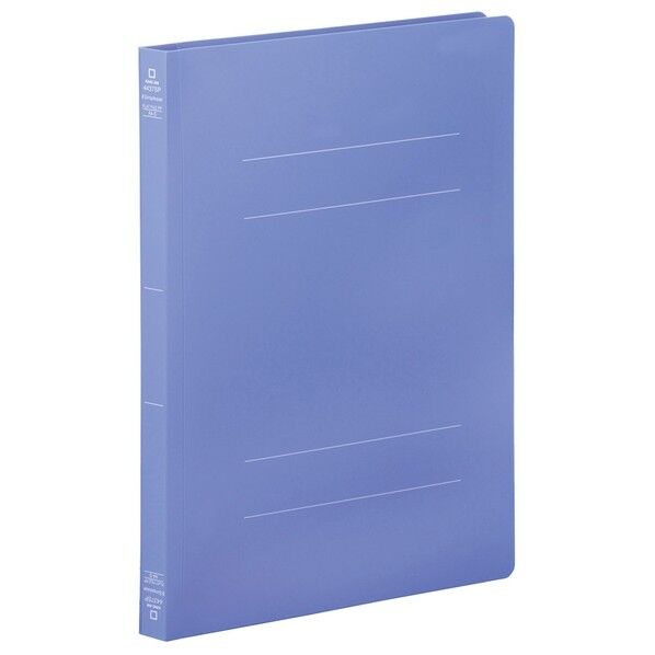 キングジム シンプリ-ズフラットファイル(PP)A4タテ型 150枚 青 4437SPアオ 1冊...