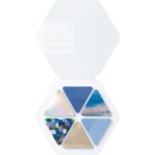 キングジム COFFRET(コフレ) TRIANGLE 56×63mm ホリゾンブルー COFT001 1個