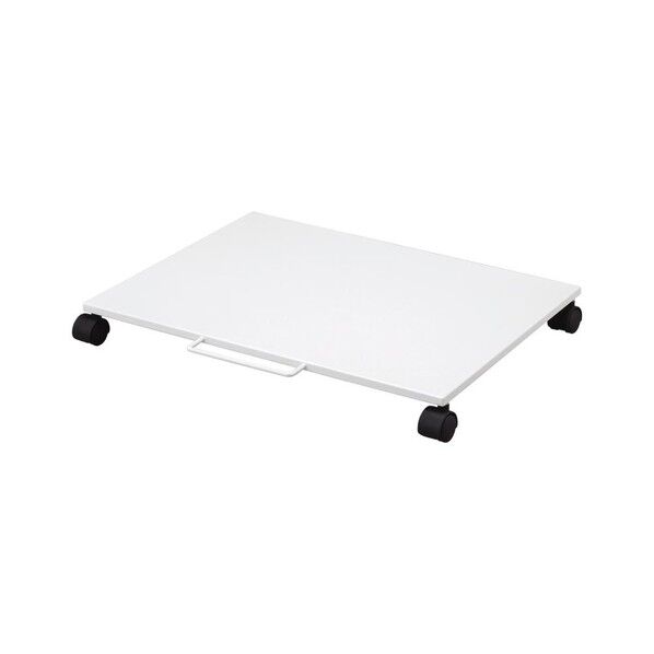 リヒト 机下台(スライド式) 白 A7370-0 1