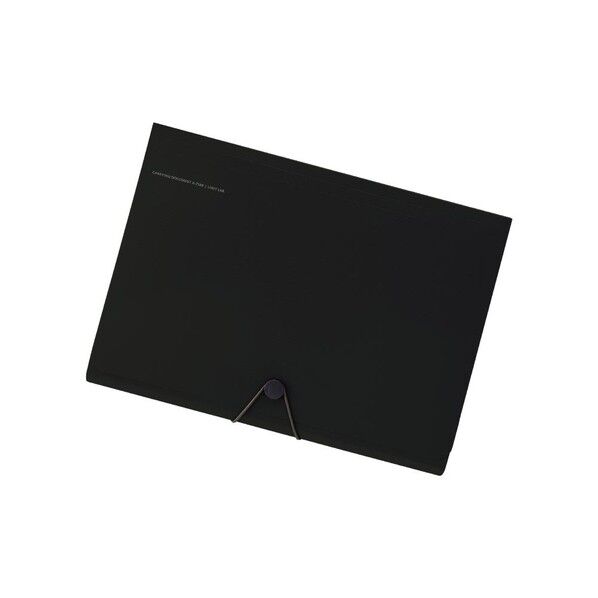 SMART FIT キャリングドキュメント ブラック 325×18×240mm A7589-24 1点