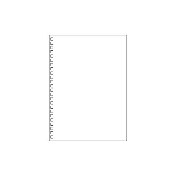 ツイストリング･ノート[専用リーフ･無地]