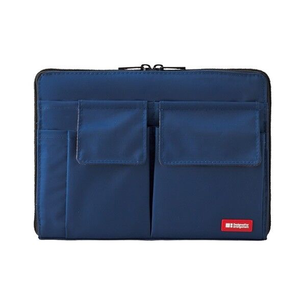 バッグ イン バッグ 藍 250×17×180mm A-7553-11N 1個