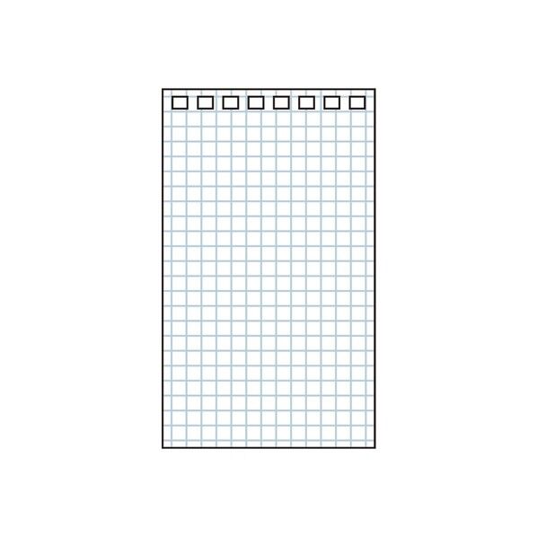 ツイストノート 専用リーフ・薄色方眼罫 メモサイズ