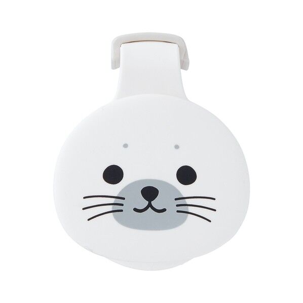 SMARTFIT PuniLabo 寝ころびペンポーチBIG アザラシ 210×70×65mm A-7800-16 1個