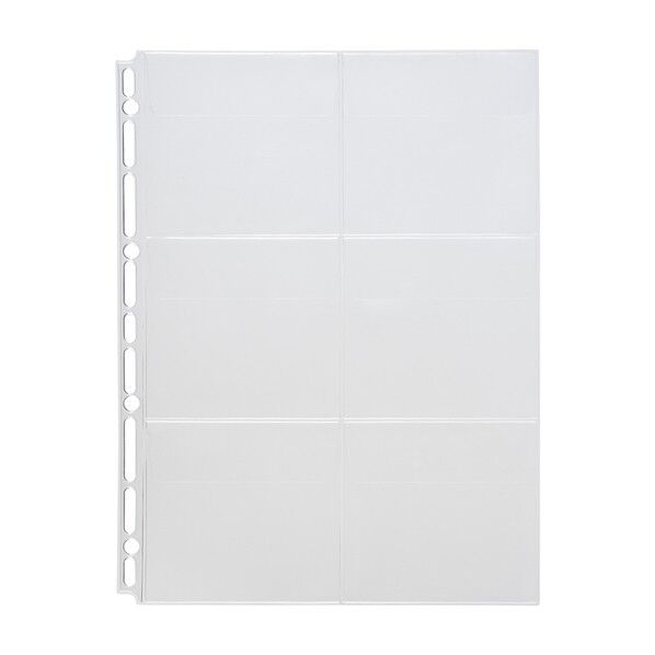 myfa コレクションポケット(PVC)6ポケット 230×302mm N3310 2枚