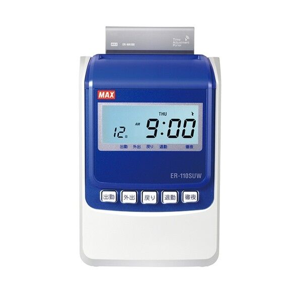 電子タイムレコーダ ER-110SUW 1台