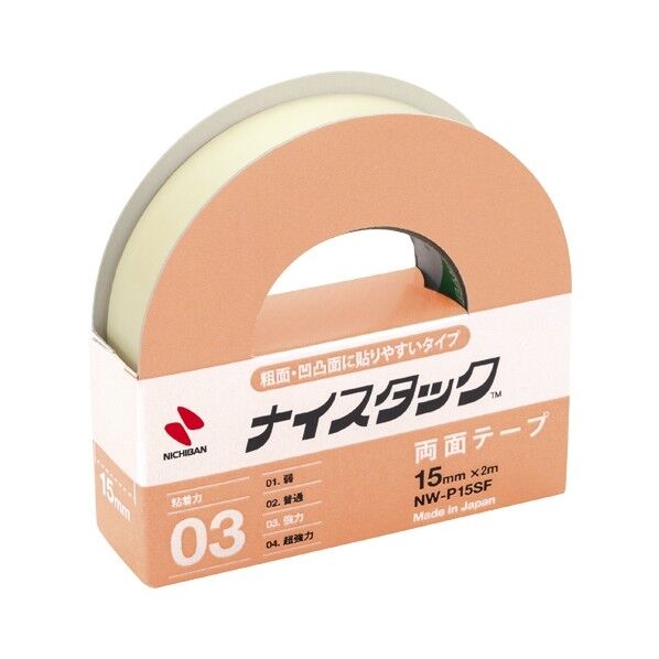 両面テープ ナイスタックTM 粗面・凹凸面に貼りやすいタイプ