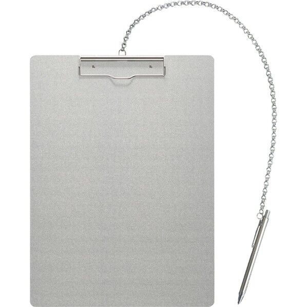 アルミバインダー チェーン付 縦 B4