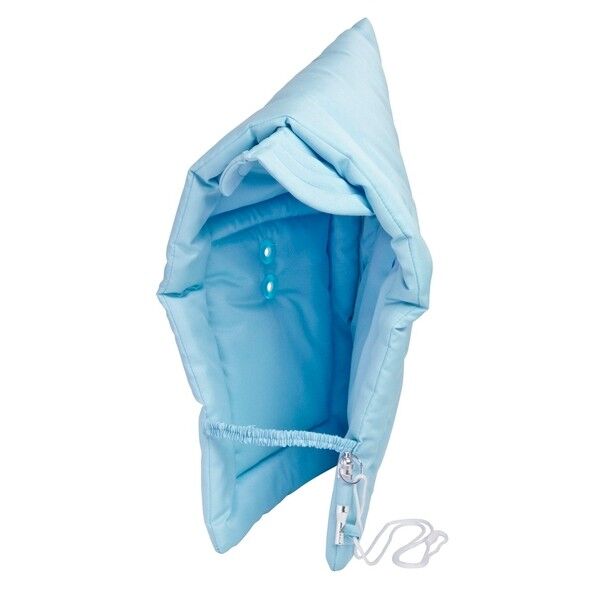 防災ずきん(ツバ付・防炎加工) ブルー BZ-101B 1個