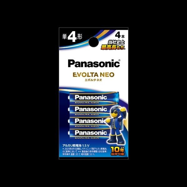 エボルタNEO 単4形 乾電池4Pブリスターパック LR03NJ/4B 4本