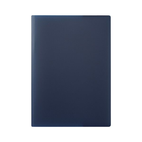 リヒトラブ SELFANAソリッドホルダー2ポケット 228×4×320mm ネイビーブラック F7202-11 1点