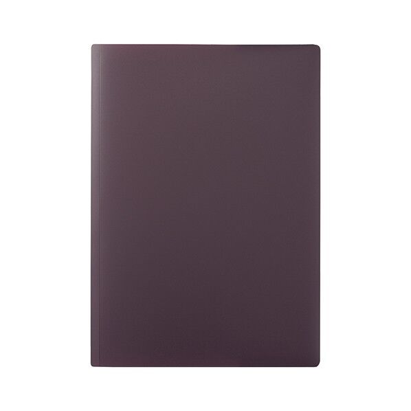 リヒトラブ SELFANA ソリッドホルダー(2ポケットタイプ) 228×4×320mm ボルドーブラック F7202-3 1点
