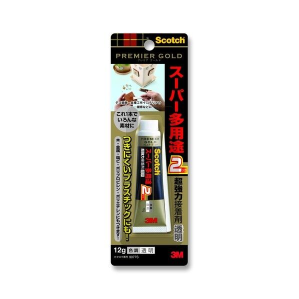 スリーエム 超強力プレミアゴールドスーパー多用途2 9077S 1個...