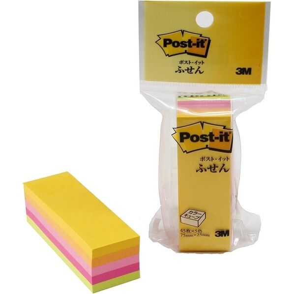 ポストイット ふせん カラーキューブ 75X25mm CN-13 1個