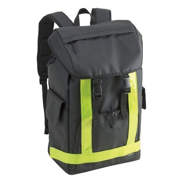 サンワサプライ FARVIS 反射テープ脱着式現場用リュック30L 黒 2-301 1点