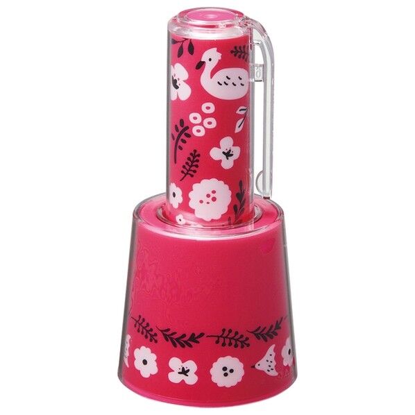 ネーム9着せ替えパーツ 北欧柄ピンク