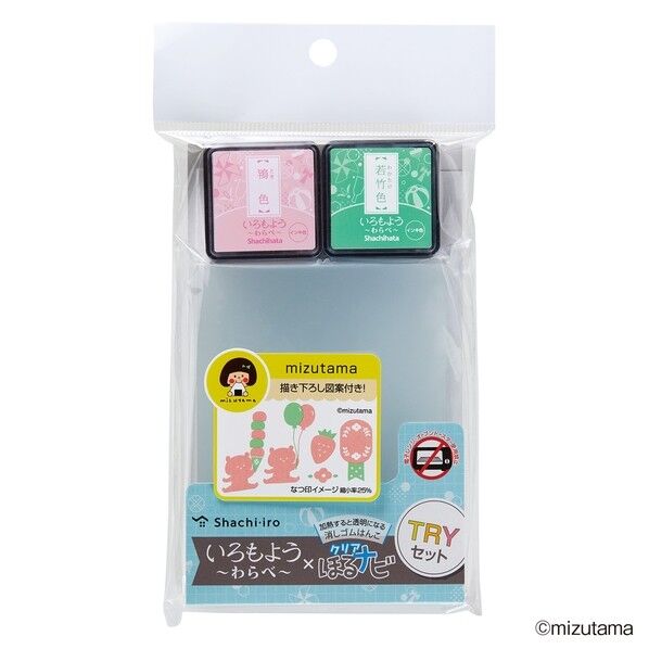 いろもようわらべTRYセット みずたま