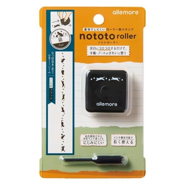 nototo roller 猫 黒