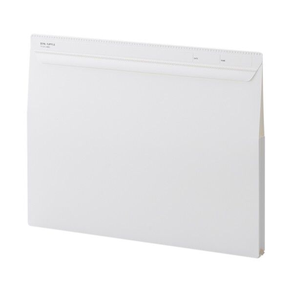 フリップファイル A4ヨコ ホワイト