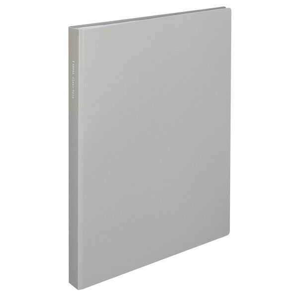 クリヤーファイル40P ライトグレー