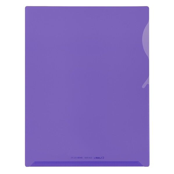 ワイドフォルダー パープル