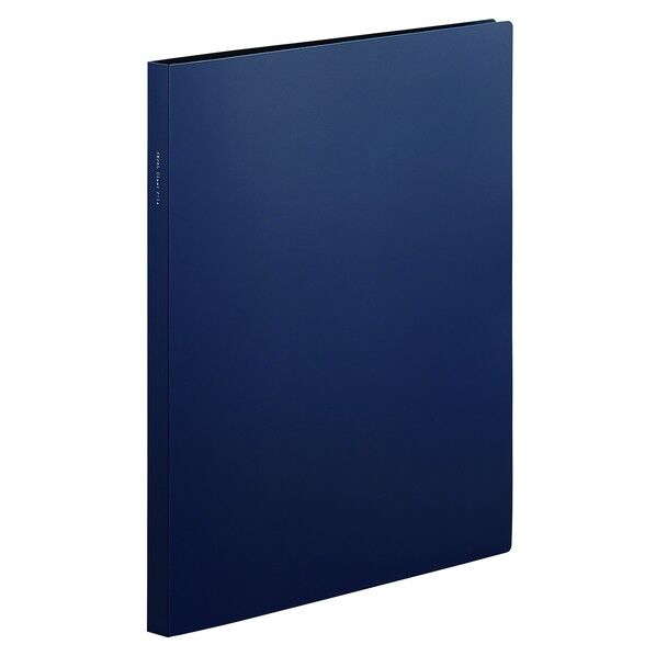 クリヤーファイルマガジン ネイビーブルー