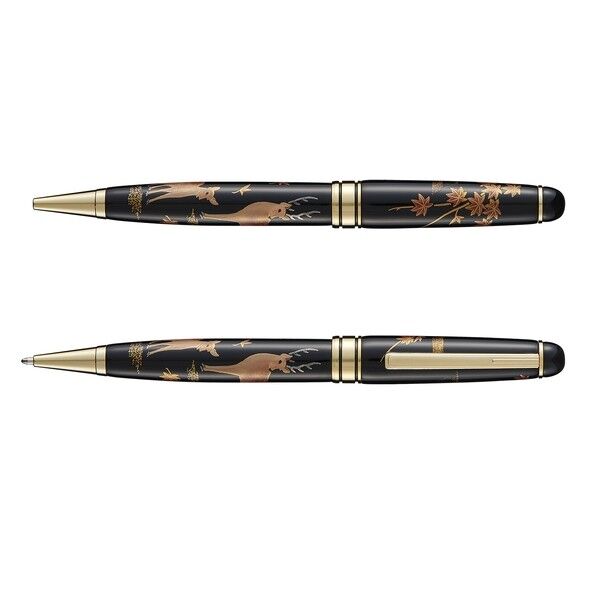 輪島塗 蒔絵 雅風 鹿 ボールペン