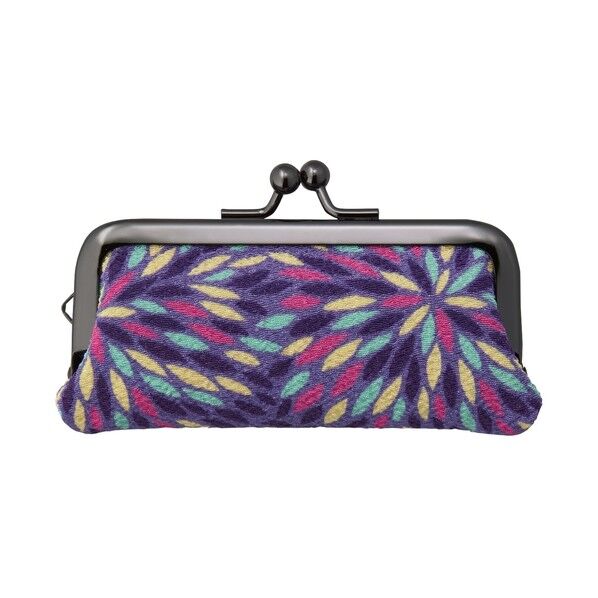 印鑑ケースF 横入 むじな菊柄