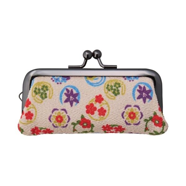 印鑑ケースF 横入 毬花柄