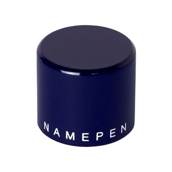 ネームペンログノ印面キャップ ブルー