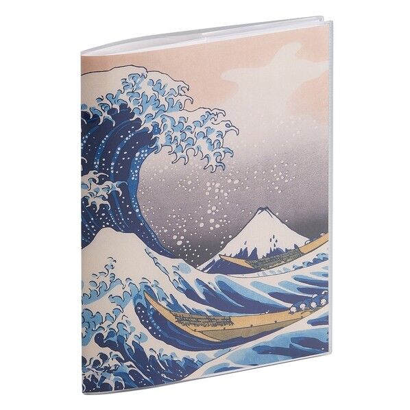 雅風 雅風 カバーノート グレートウェーブ 215×155.5×5mm A5 KH-2475-00 1冊