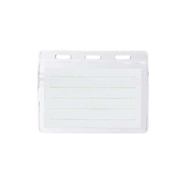 名札用表示面 チャックタイプ バラ 大 NF-675-1 1枚