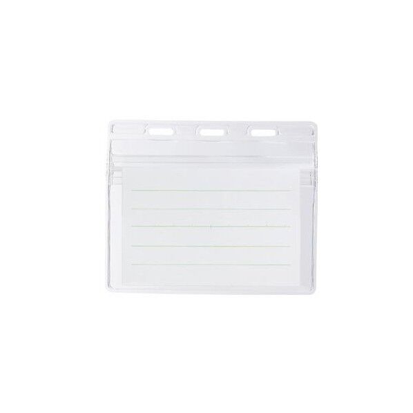 名札用表示面 チャックタイプ バラ 104×78mm NF-677-1 1枚