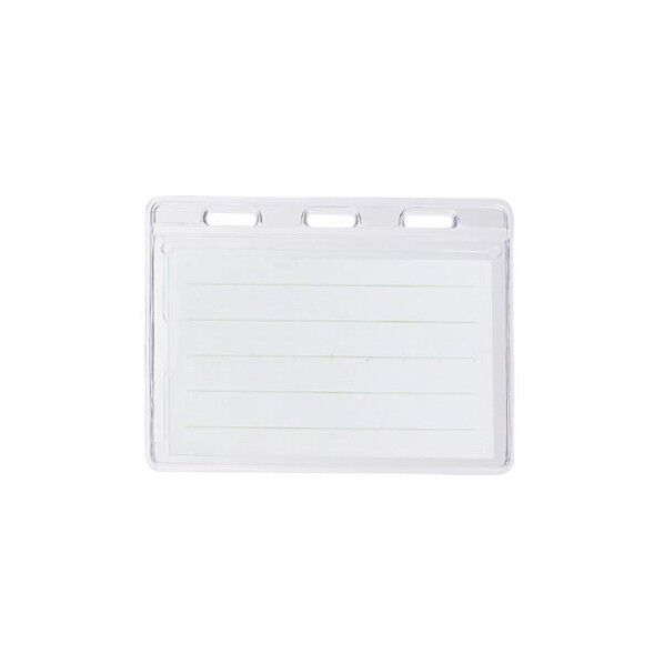 名札用表示面 2枚収納タイプ バラ 104×78mm NF-678-1 1枚