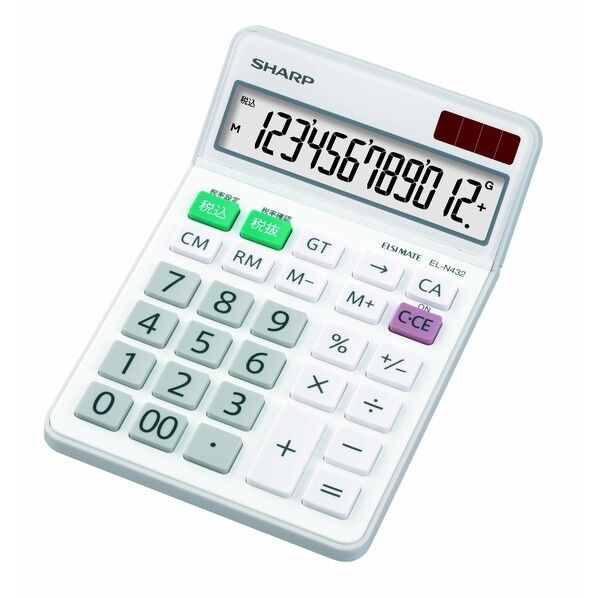 12桁電卓 EL-N412K-X
