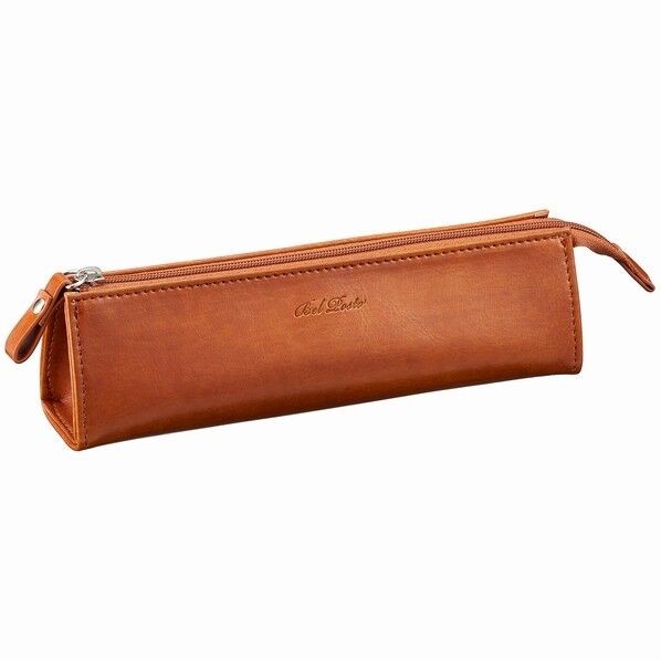 ベルポスト ベルポスト ペンケース トライアングルM 55×185×42mm キャメル BP-5710-44 1冊...