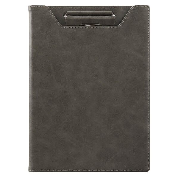 クリップファイル A4 グレー
