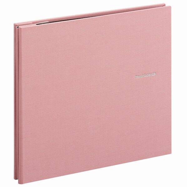 アルバム ドット糊黒台紙 Sピンク